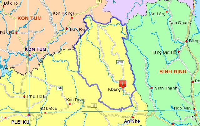 Khám phá bản đồ huyện Kbang mới nhất năm 2024, bạn sẽ được đắm mình trong vẻ đẹp hoang sơ của các khu rừng nguyên sinh, tham quan vườn quốc gia Kon Ka Kinh và chiêm ngưỡng dòng suối vô danh đầy thơ mộng.