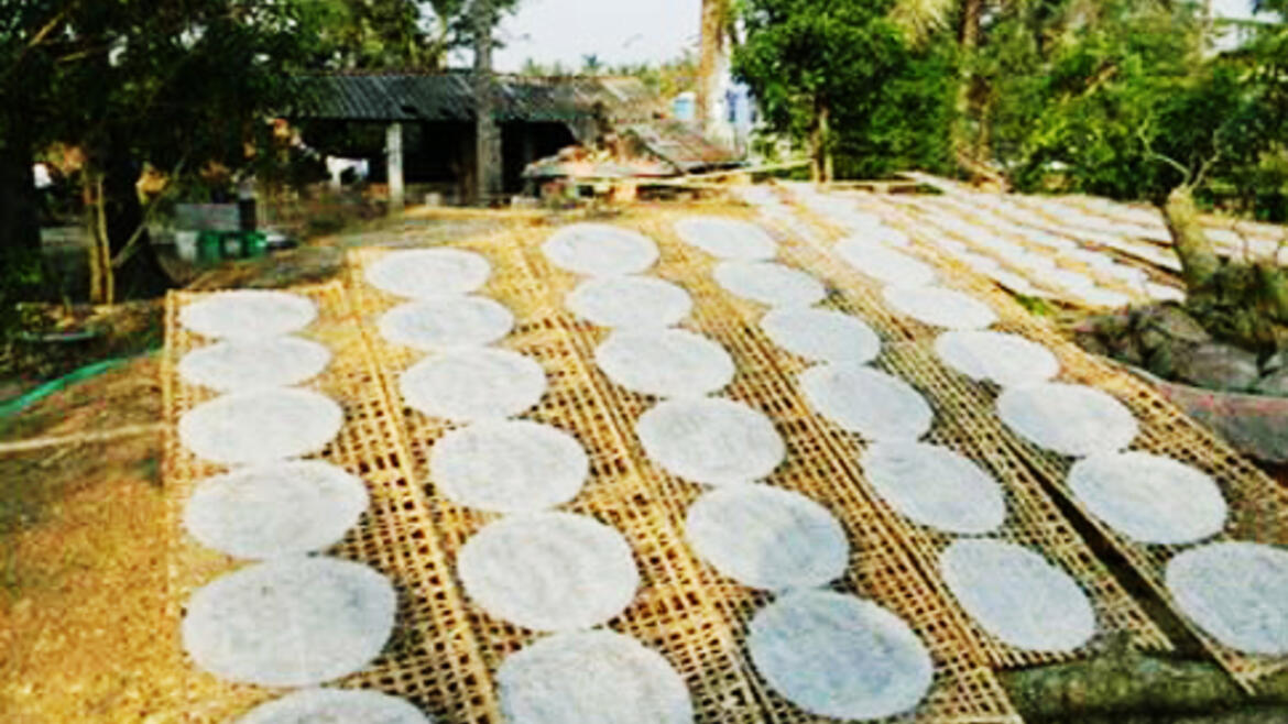 Làng nghề Bánh tráng Trường Cửu, Nhơn Lộc