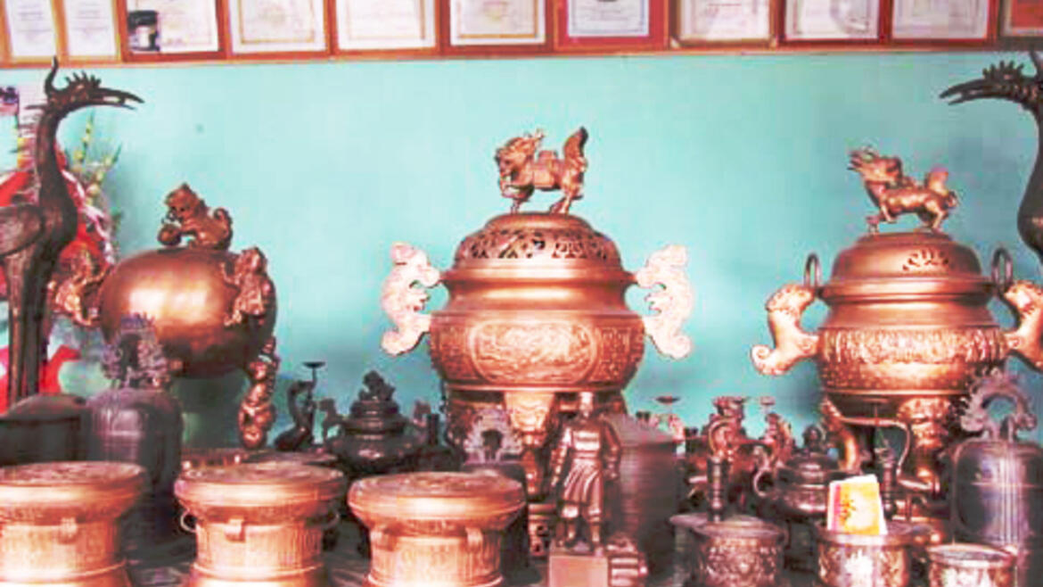 Các sản phẩm tiêu biểu của làng nghề