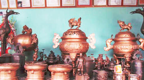 Các sản phẩm tiêu biểu của làng nghề